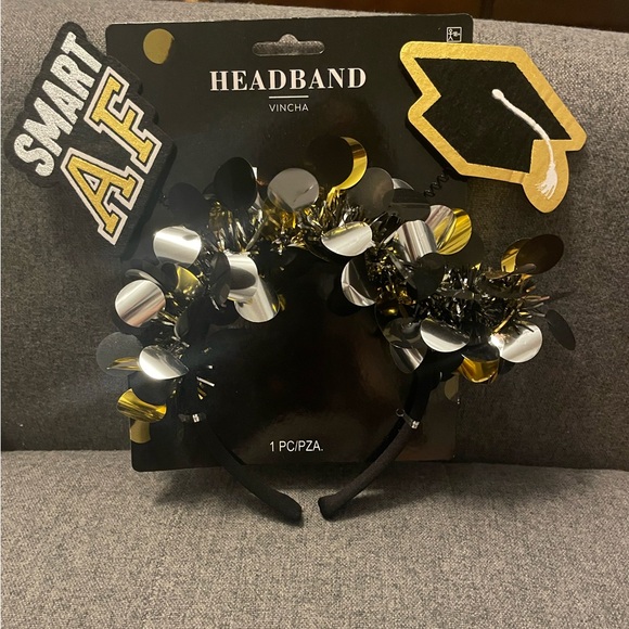 **SOLD**New Graduation Headband Hair Graduation Cap Hair with sequence Hoop 1PC - Picture 6 of 9